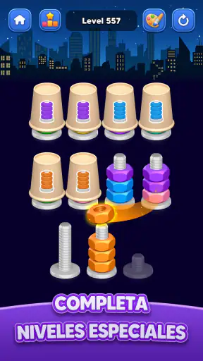 Nut Sort: Color Match Game screenshot