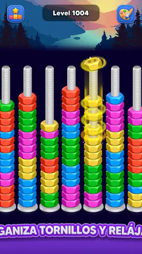 Nut Sort: Color Match Game screenshot