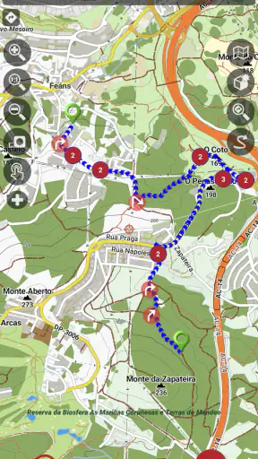 OruxMaps GP screenshot