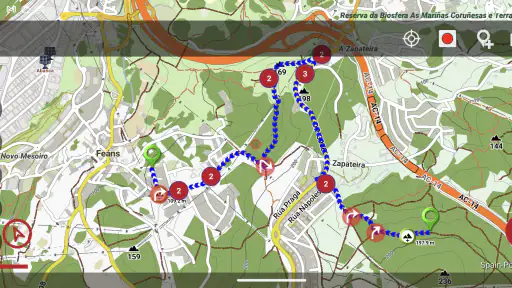 OruxMaps GP screenshot