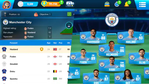 OSM 25/26 - Juego de fútbol screenshot