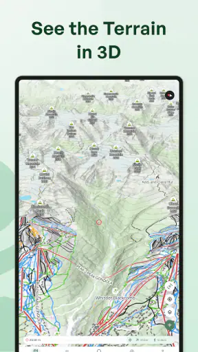 Outmap: Ski & Snowboard Maps screenshot