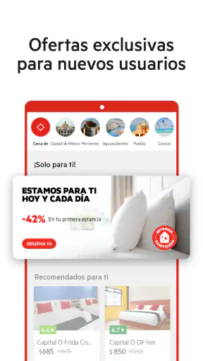 OYO: reserva de hotel screenshot