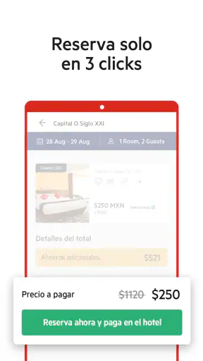 OYO: reserva de hotel screenshot