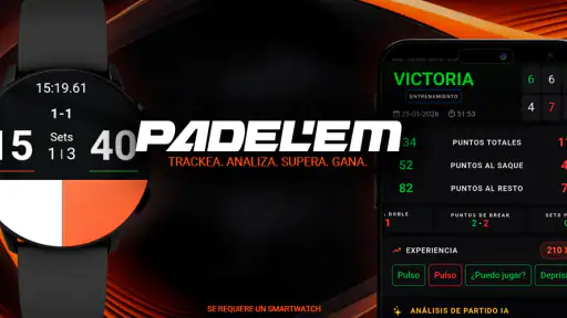 PADEL'EM - Marcador de padel screenshot