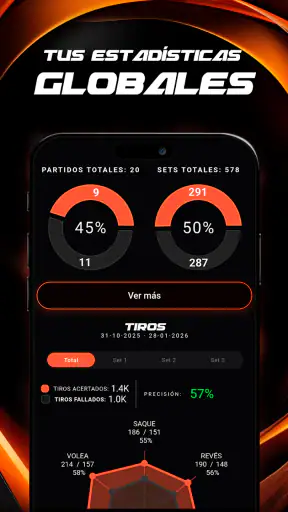 PADEL'EM - Marcador de padel screenshot
