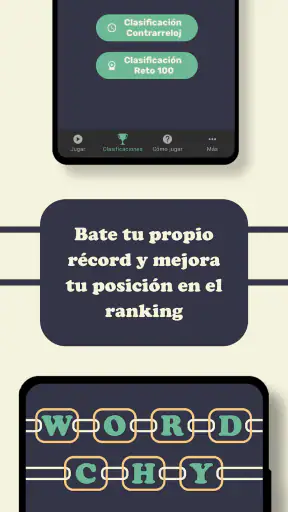 Palabras encadenadas. Wordchy screenshot