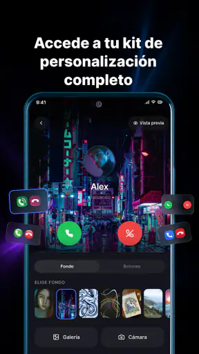 Pantallas AI y Luz de Borde screenshot