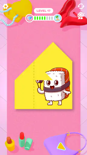 Paper Fold: juego de lógica screenshot
