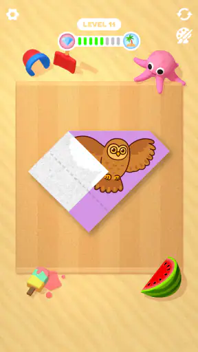 Paper Fold: juego de lógica screenshot