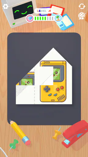 Paper Fold: juego de lógica screenshot