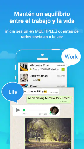 Parallel Space -varias cuentas screenshot