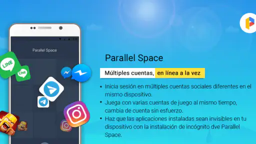 Parallel Space -varias cuentas screenshot