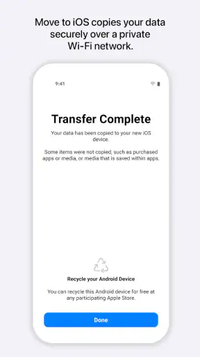 Pasar a iOS screenshot