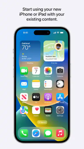 Pasar a iOS screenshot