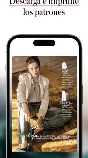 Patrones revista screenshot