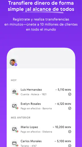 Paysend: Envía dinero screenshot