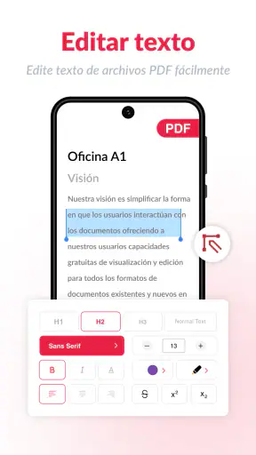 PDF Editor Text - Editar PDF screenshot