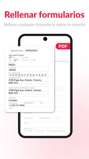 PDF Editor Text - Editar PDF screenshot