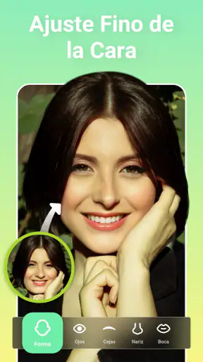 Peachy: Editor de cara, cuerpo screenshot