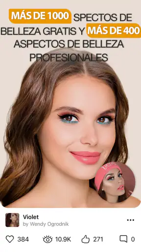 Perfect365: Cara maquillaje screenshot