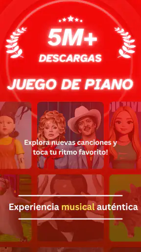 Piano Batida Mágica 4 Jogo screenshot
