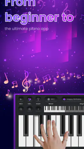 Piano Teclado:Lecciones Música screenshot