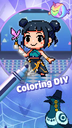 Pixel Number - DIY Coloring screenshot
