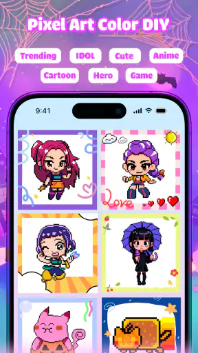 Pixel Number - DIY Coloring screenshot