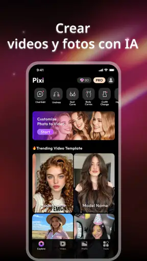 Pixi AI: Foto Mágico&Video IA screenshot