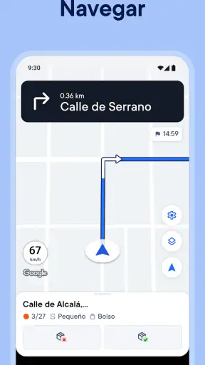 Planificador de rutas Circuit screenshot