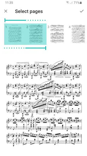 PlayScore2 needs hi-end camera screenshot