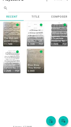 PlayScore2 needs hi-end camera screenshot