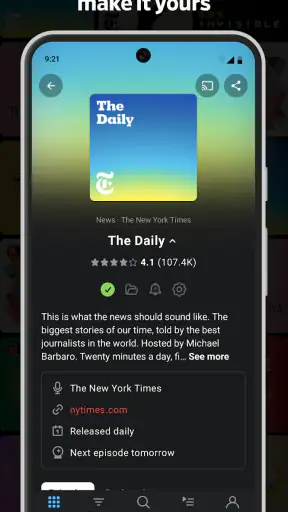 Pocket Casts - Podcast App screenshot
