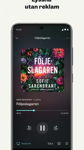 Podme - Poddar och ljudböcker screenshot