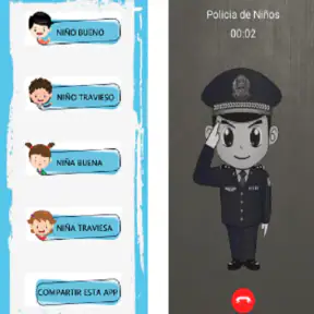 Policia de niños llamada screenshot