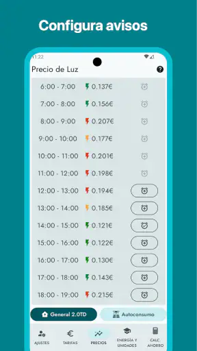 Precio de Luz screenshot