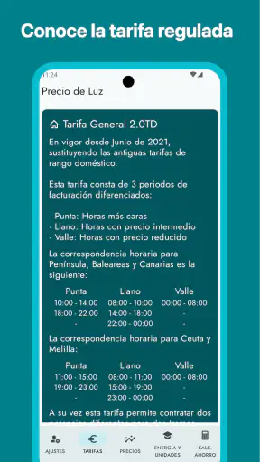 Precio de Luz screenshot