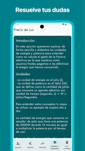 Precio de Luz screenshot