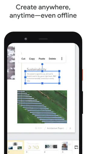 Presentaciones de Google screenshot