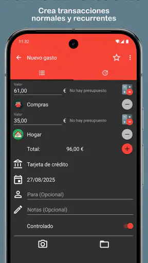 Presupuesto Rápido - Gastos screenshot