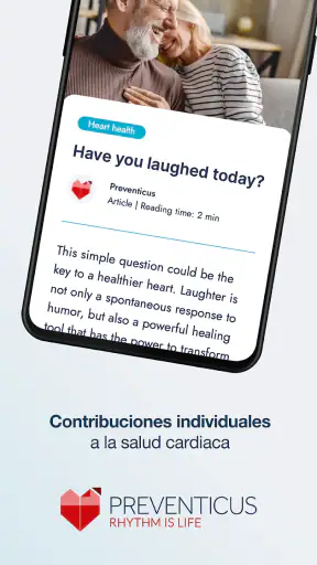 Preventicus Heartbeats screenshot
