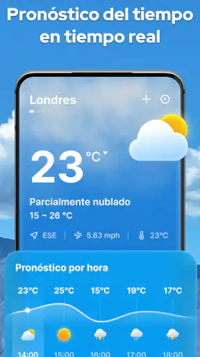 Previsión del tiempo con radar screenshot