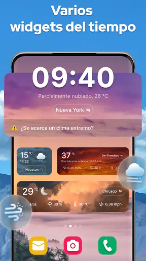 Previsión del tiempo con radar screenshot