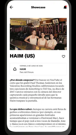 Primavera Sound screenshot