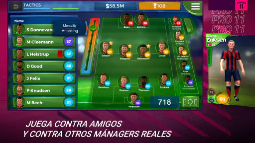 Pro 11 - Football Manager Game screenshot
