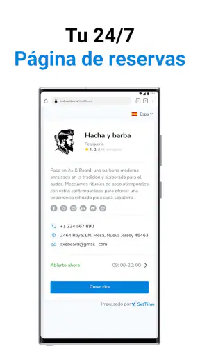 Programador de citas screenshot
