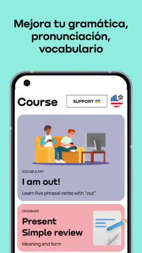 Promova: Aprende inglés online screenshot