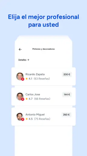 ProntoPro: Busca Profesionales screenshot