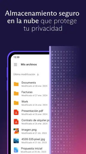 Proton Drive: Datos en la nube screenshot
